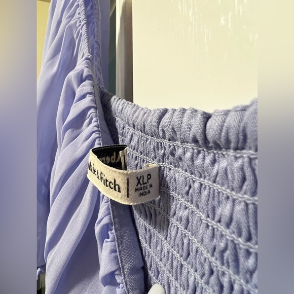 Ruched Ruffle Puff Sleeve Mini Dress - Picture 2 of 3